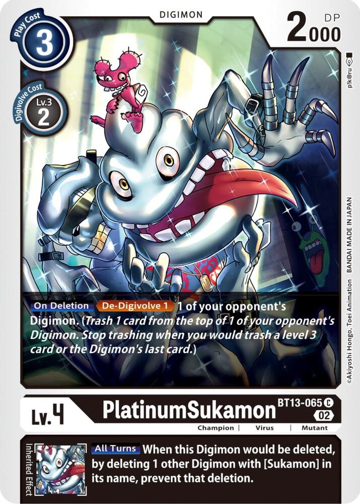 PlatinumSukamon - Versus Royal Knights (BT-13)