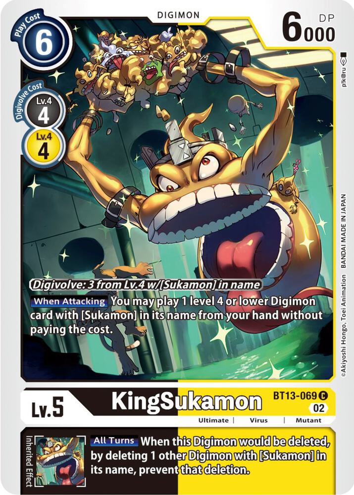 KingSukamon - Versus Royal Knights (BT-13)