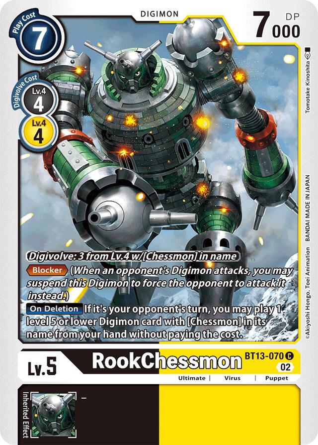 RookChessmon - Versus Royal Knights (BT-13)