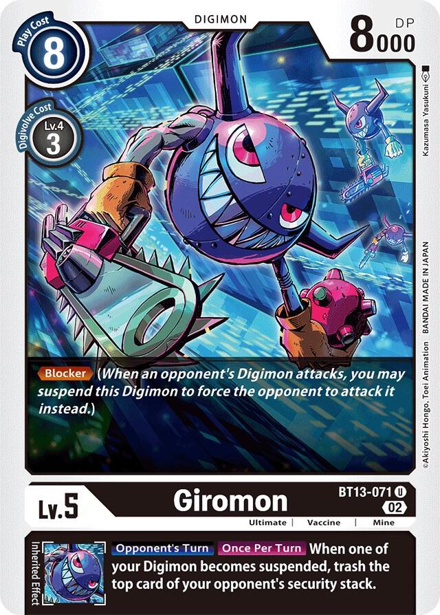 Giromon - Versus Royal Knights (BT-13)