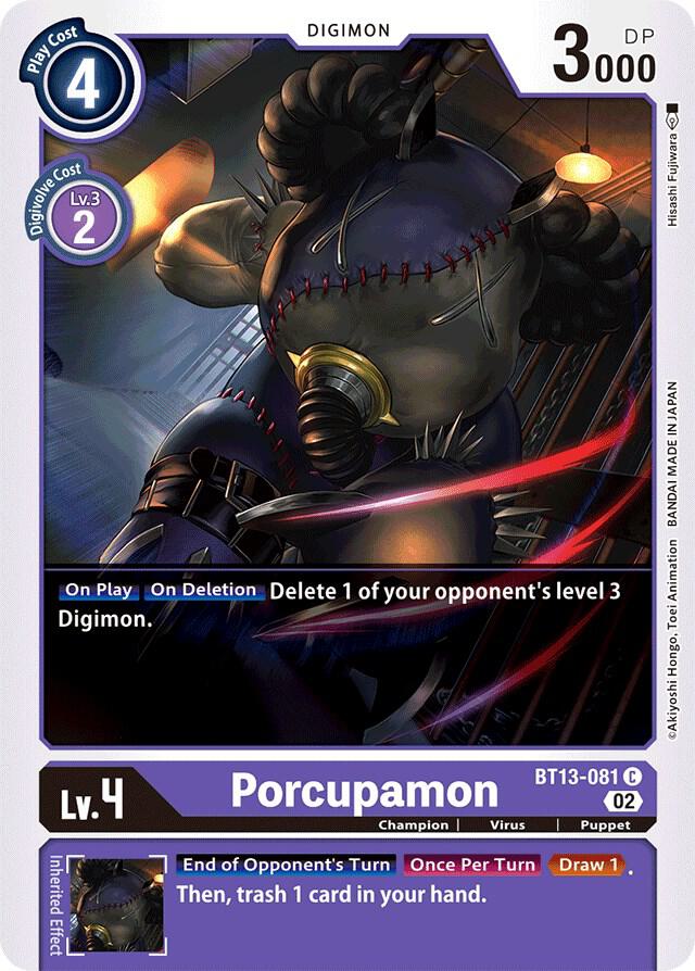 Porcupamon - Versus Royal Knights (BT-13)