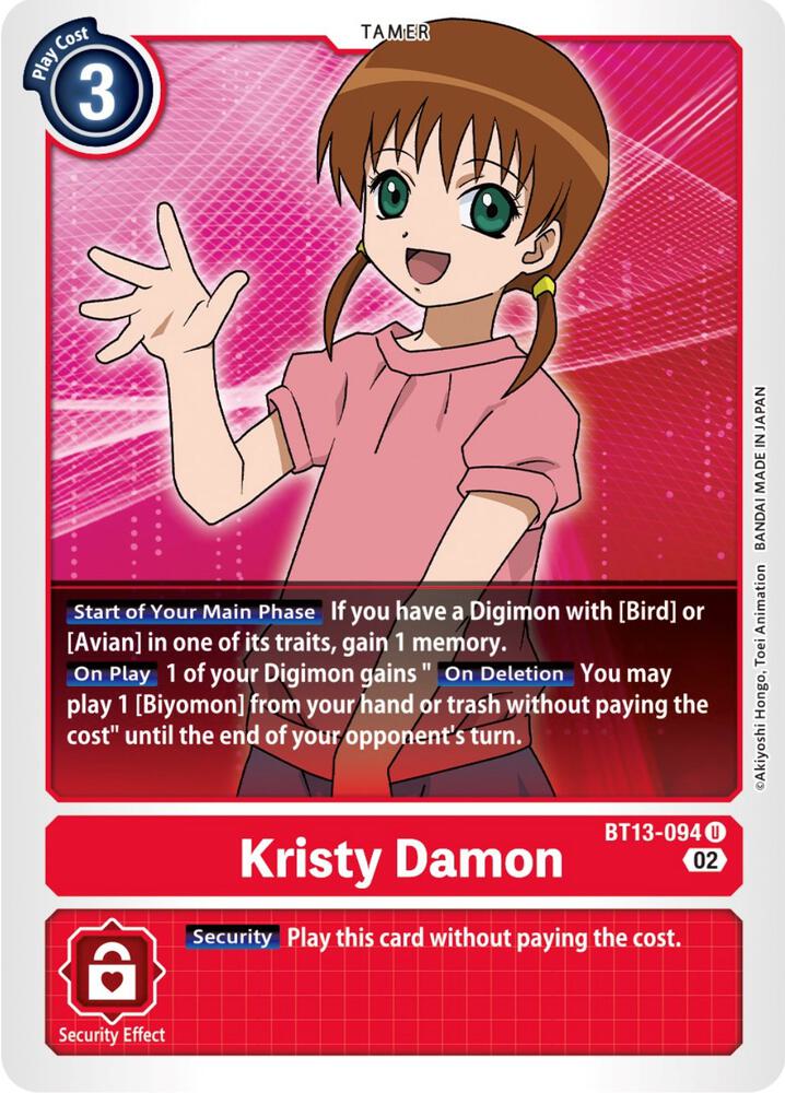 Kristy Damon - Versus Royal Knights (BT-13)