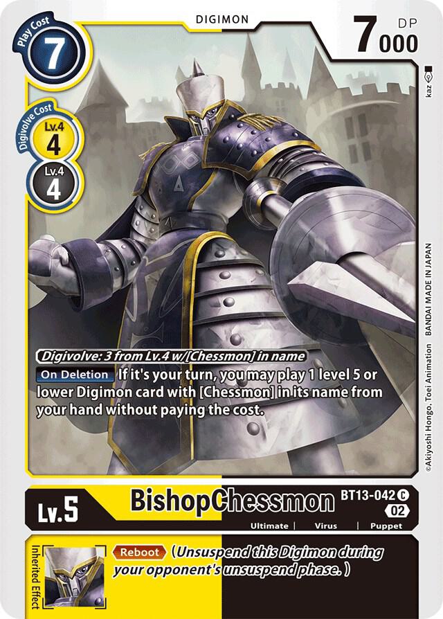 BishopChessmon - Versus Royal Knights (BT-13)