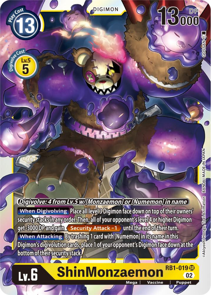 ShinMonzaemon - Resurgence Booster (RB-01)