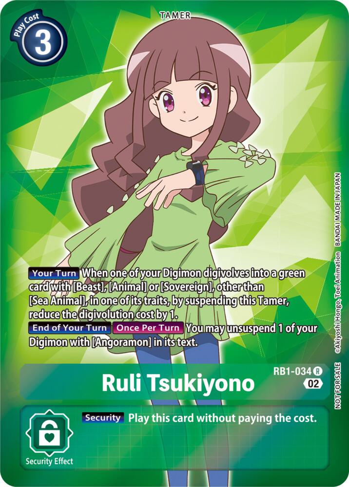 Ruli Tsukiyono (Resurgence Booster Box Promotion Pack) - Resurgence Booster (RB-01)