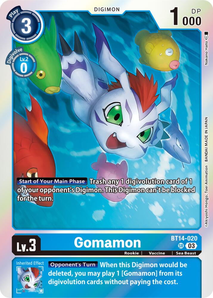 Gomamon - Blast Ace (BT-14)