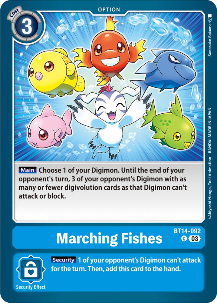 Marching Fishes - Blast Ace (BT-14)