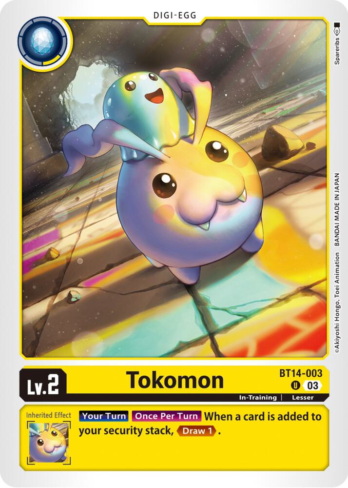 Tokomon - Blast Ace (BT-14)