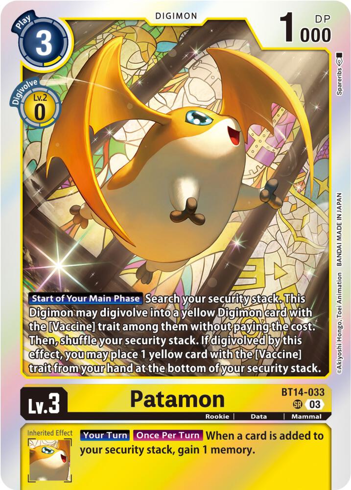 Patamon - Blast Ace (BT-14)