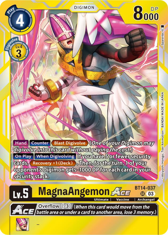 MagnaAngemon ACE - Blast Ace (BT-14)