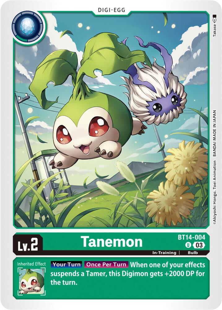 Tanemon - Blast Ace (BT-14)