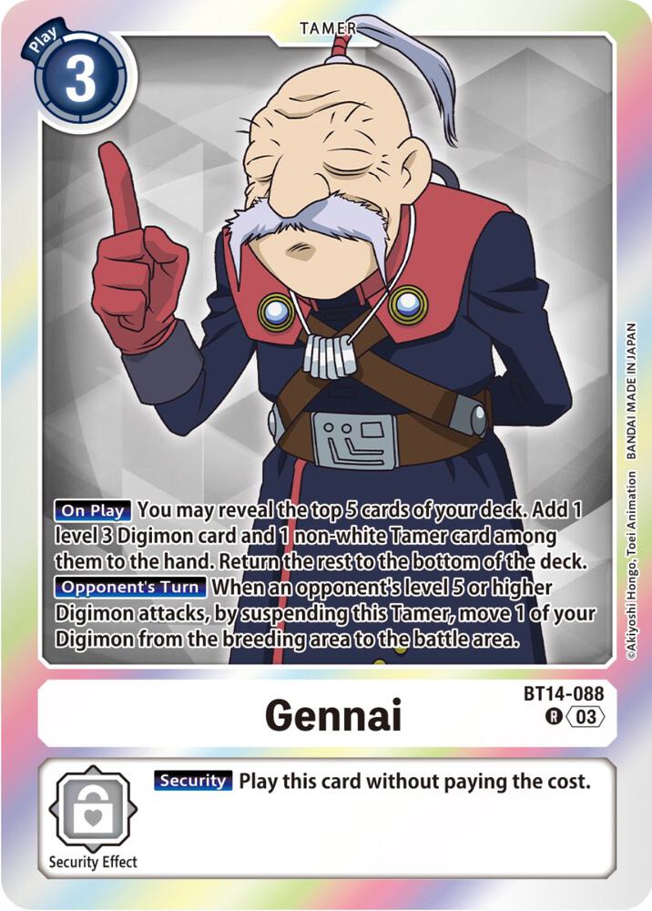 Gennai - Blast Ace (BT14)
