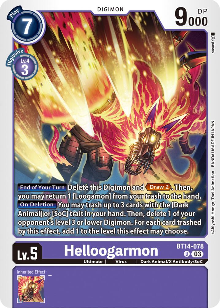 Helloogarmon - Blast Ace (BT-14)