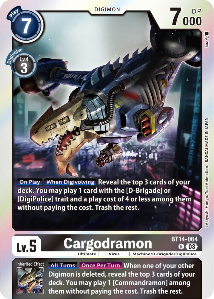Cargodramon - Blast Ace (BT-14)