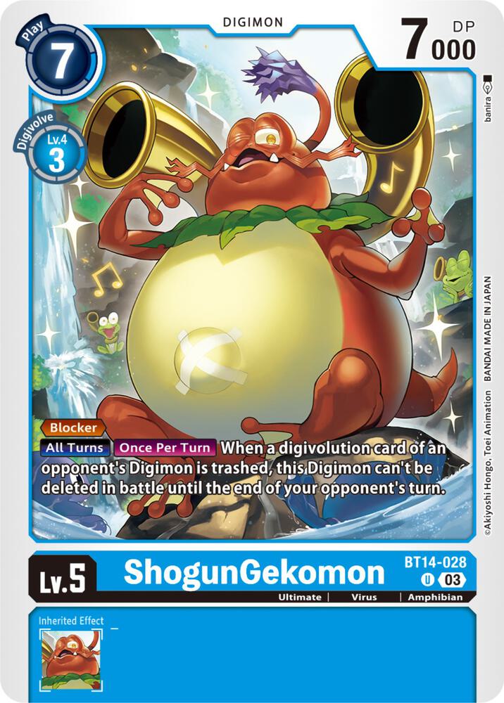 ShogunGekomon - Blast Ace (BT-14)