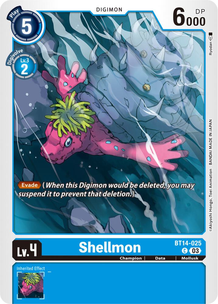 Shellmon - Blast Ace (BT-14)