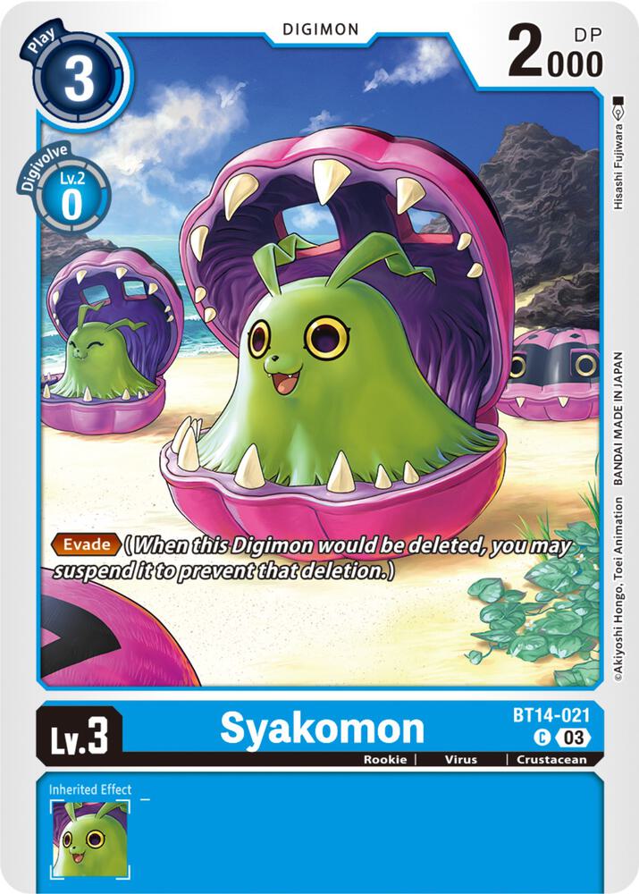 Syakomon - Blast Ace (BT-14)