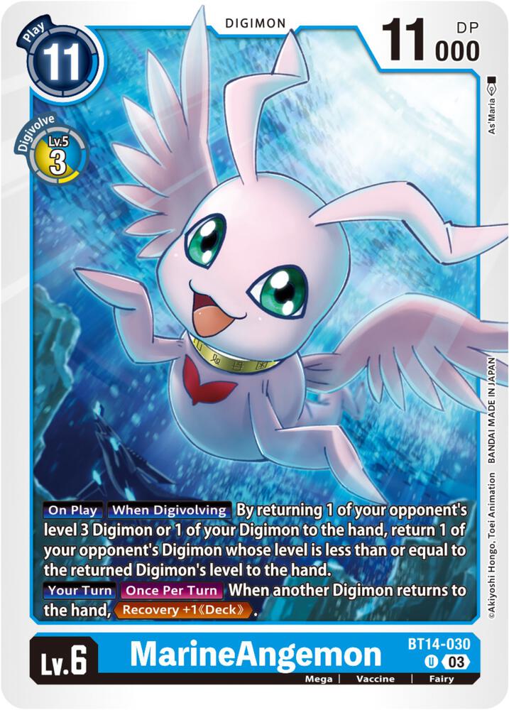 MarineAngemon - Blast Ace (BT-14)