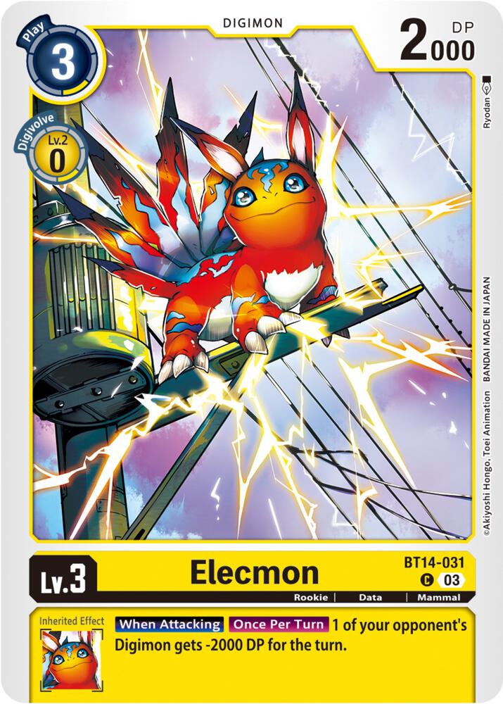 Elecmon - Blast Ace (BT-14)