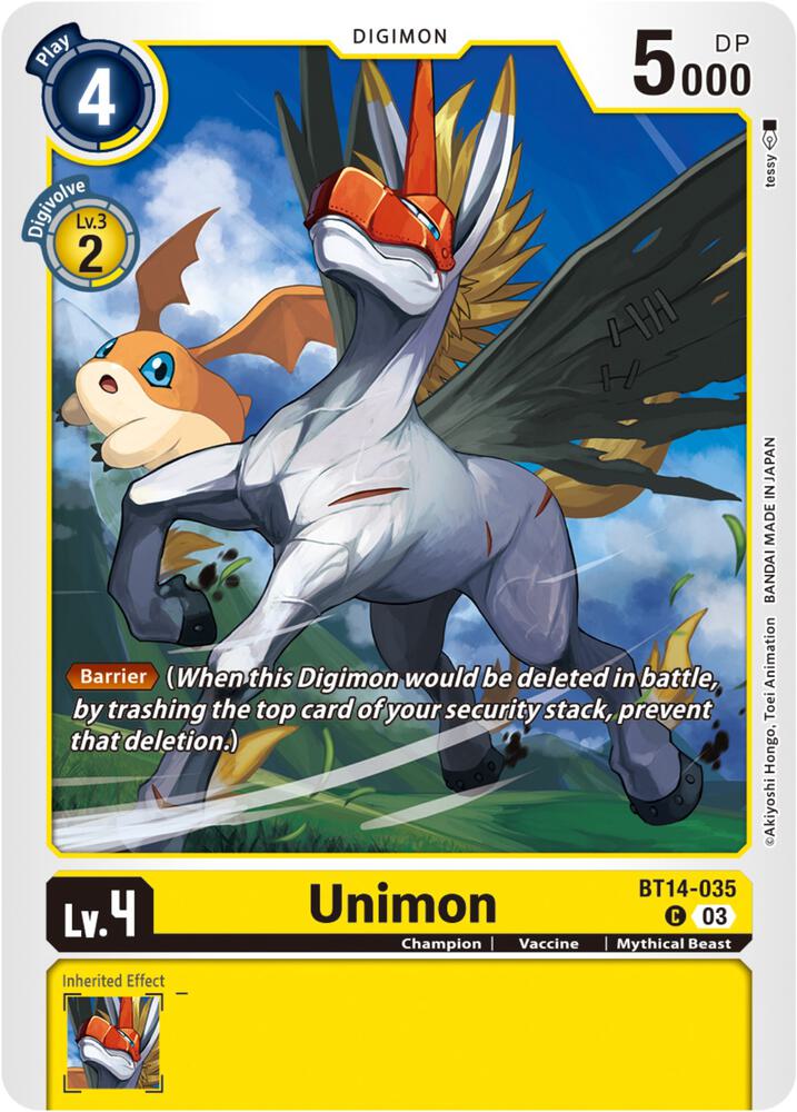 Unimon - Blast Ace (BT-14)