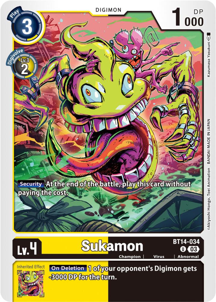 Sukamon - Blast Ace (BT14)