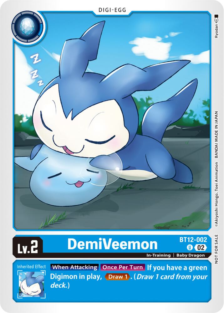 DemiVeemon (NYCC 2023 Demo Deck) - Digimon Demo Deck Exclusive Cards (DEMO)