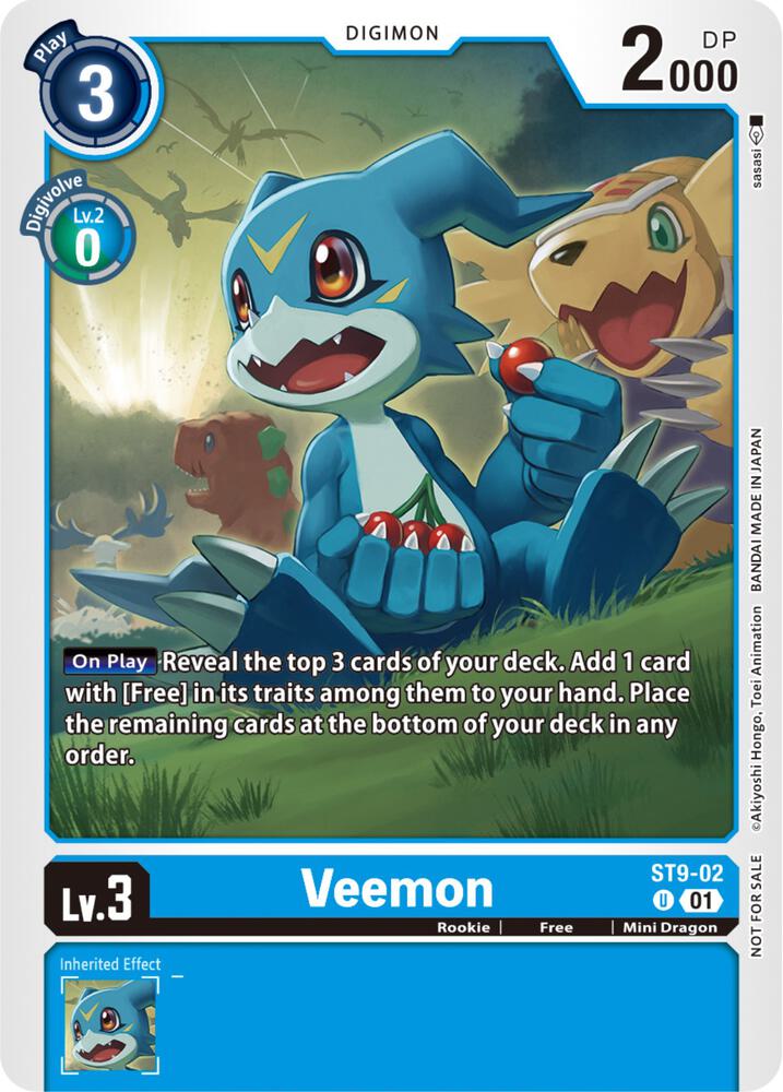 Veemon (ST9-02) (NYCC 2023 Demo Deck) - Digimon Demo Deck Exclusive Cards (DEMO)