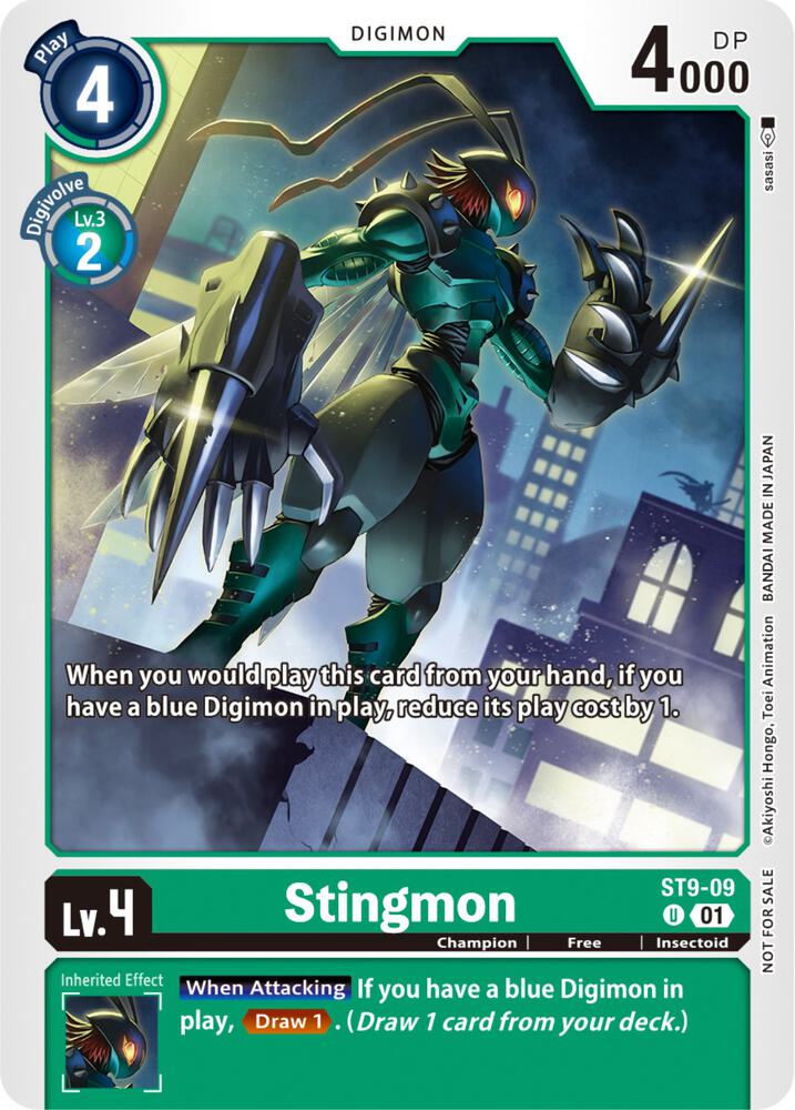 Stingmon (ST9-09) (NYCC 2023 Demo Deck) - Digimon Demo Deck Exclusive Cards (DEMO)