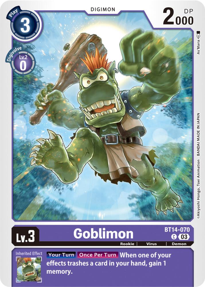 Goblimon - Blast Ace (BT-14)