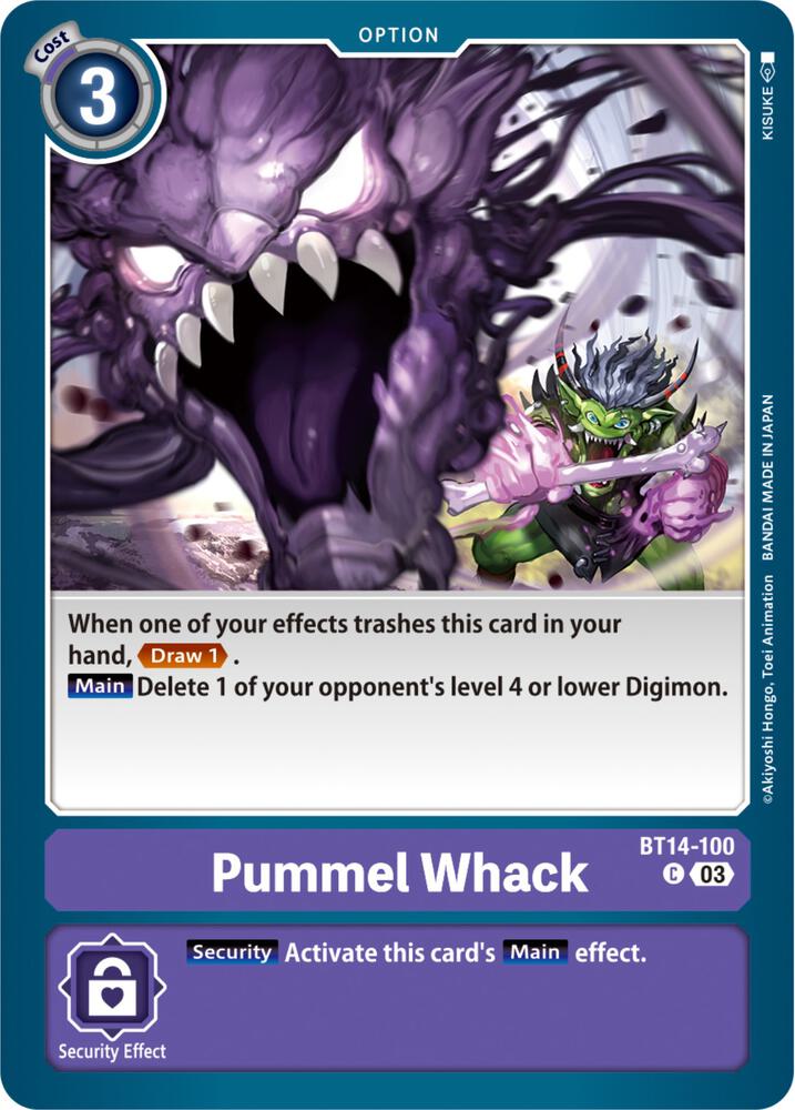 Pummel Whack - Blast Ace (BT-14)