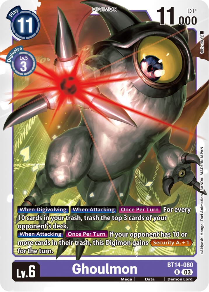 Ghoulmon - Blast Ace (BT-14)