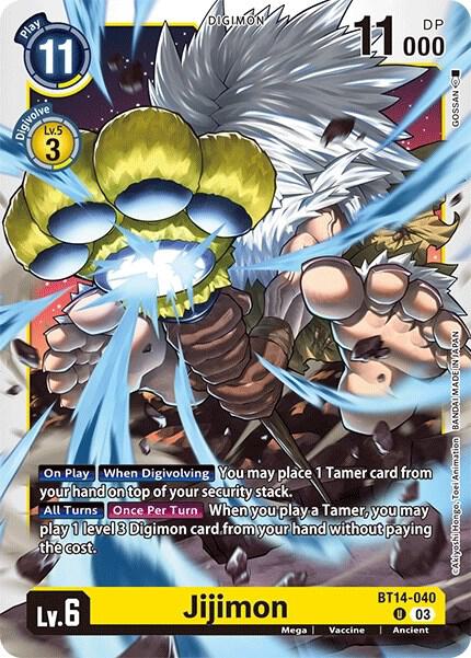 Jijimon - Blast Ace (BT-14)
