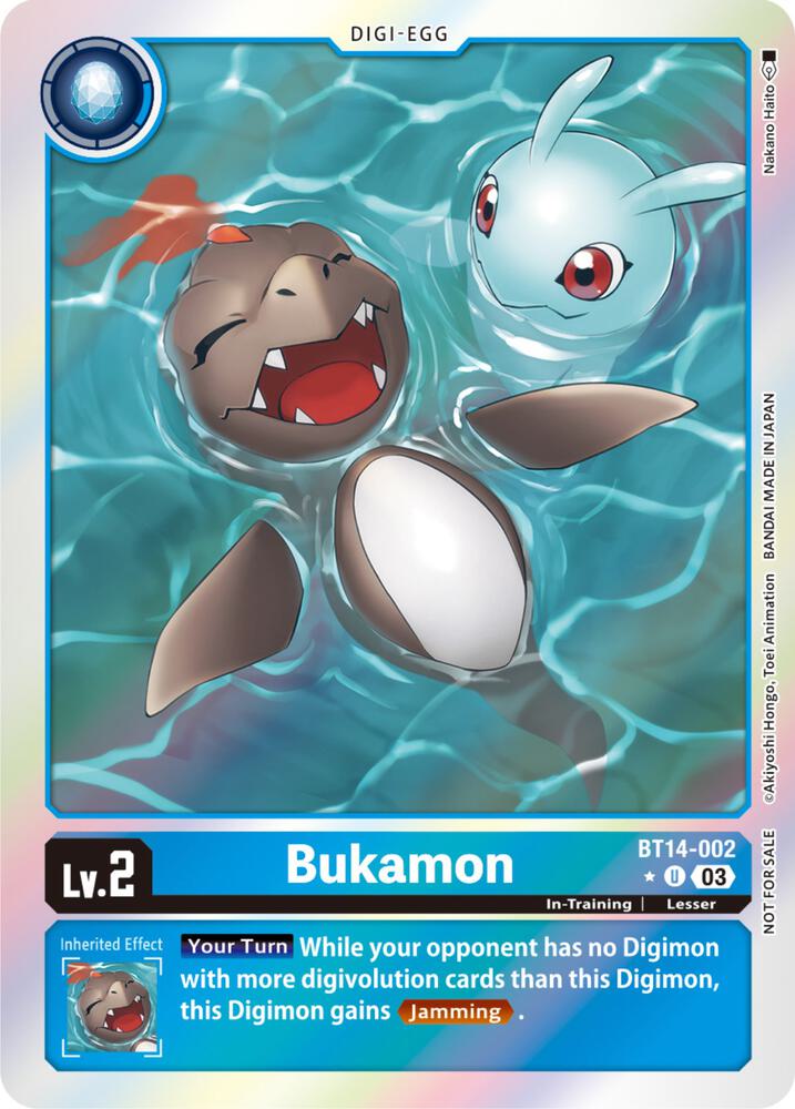 Bukamon (Blast Ace Box Promotion Pack) - Blast Ace (BT-14)