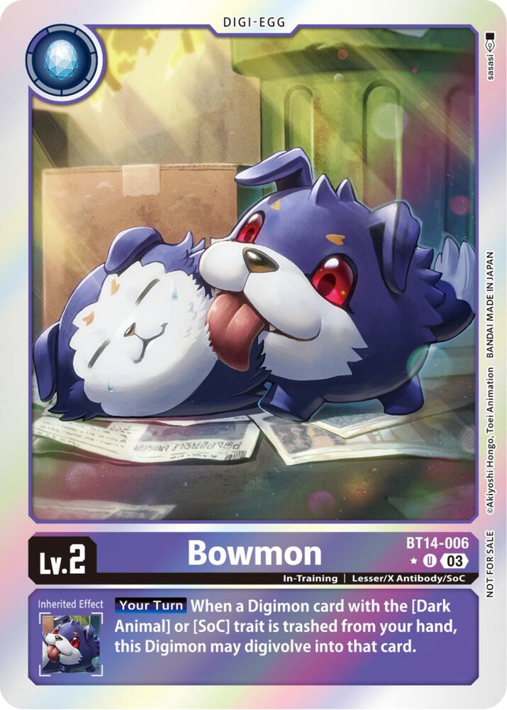 Bowmon (Blast Ace Box Promotion Pack) - Blast Ace (BT-14)