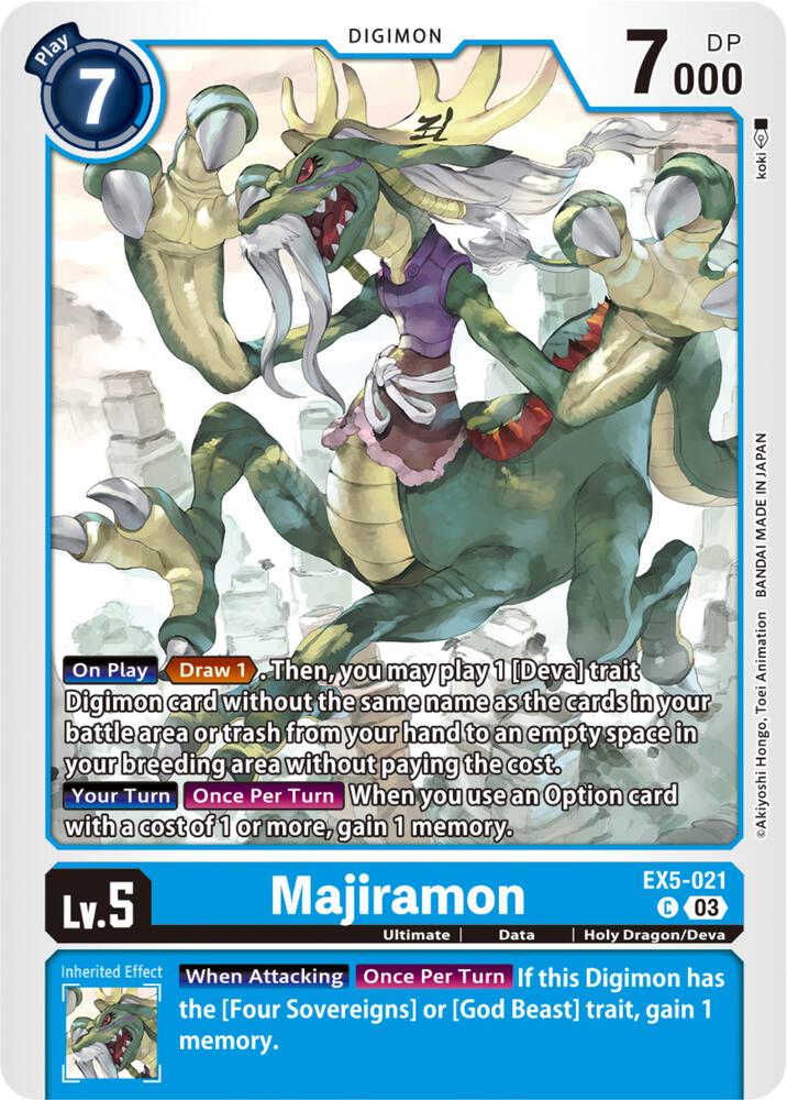 Majiramon - Animal Colosseum (EX-05)