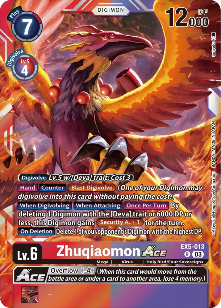 Zhuqiaomon ACE - Animal Colosseum (EX-05)