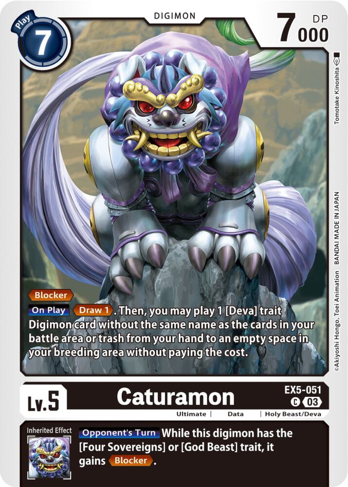 Caturamon - Animal Colosseum (EX-05)