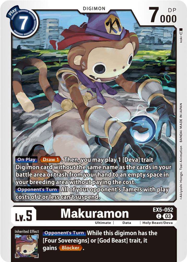 Makuramon - Animal Colosseum (EX-05)