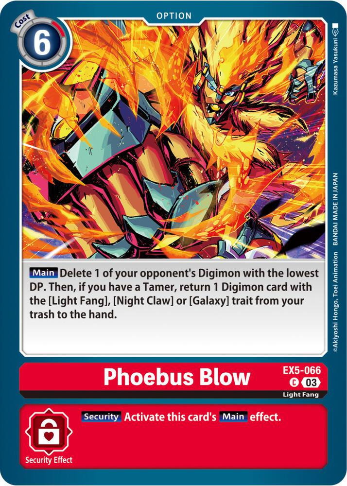 Phoebus Blow - Animal Colosseum (EX-05)
