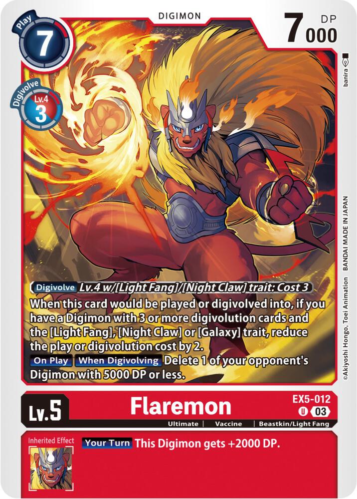 Flaremon - Animal Colosseum (EX-05)