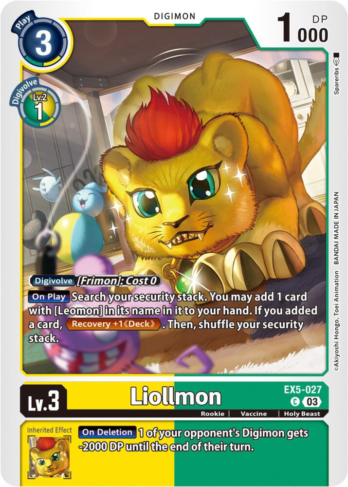 Liollmon - Animal Colosseum (EX-05)