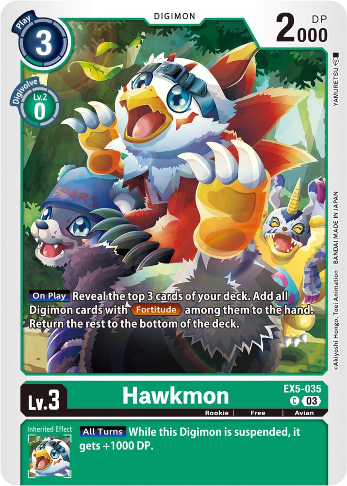 Hawkmon - Animal Colosseum (EX-05)