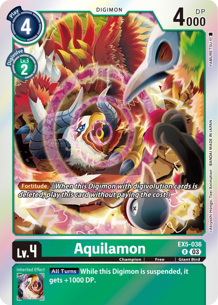 Aquilamon - Animal Colosseum (EX-05)