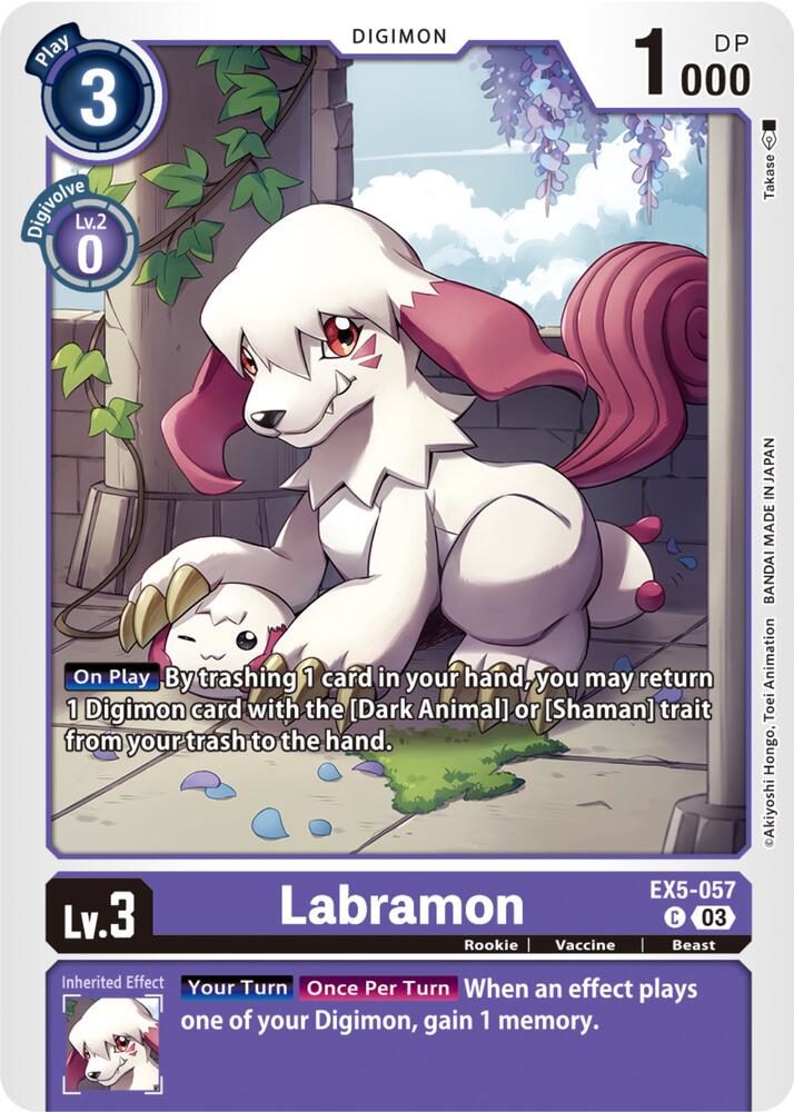 Labramon - Animal Colosseum (EX-05)