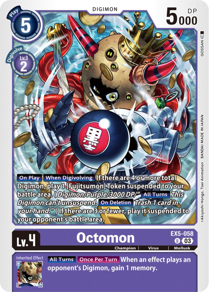 Octomon - Animal Colosseum (EX-05)