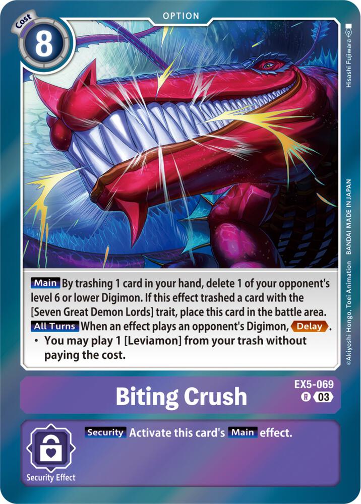 Biting Crush - Animal Colosseum (EX-05)