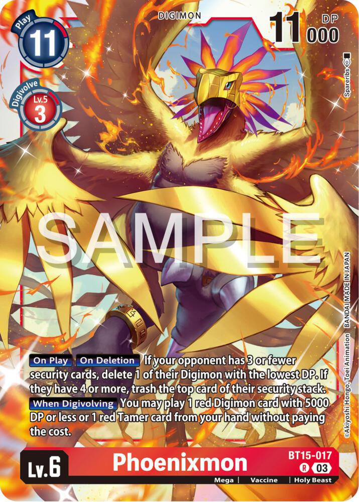 Phoenixmon - Exceed Apocalypse (BT-15)