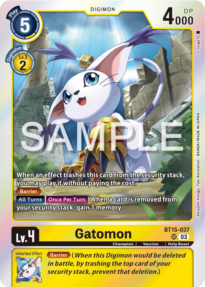 Gatomon - Exceed Apocalypse (BT-15)