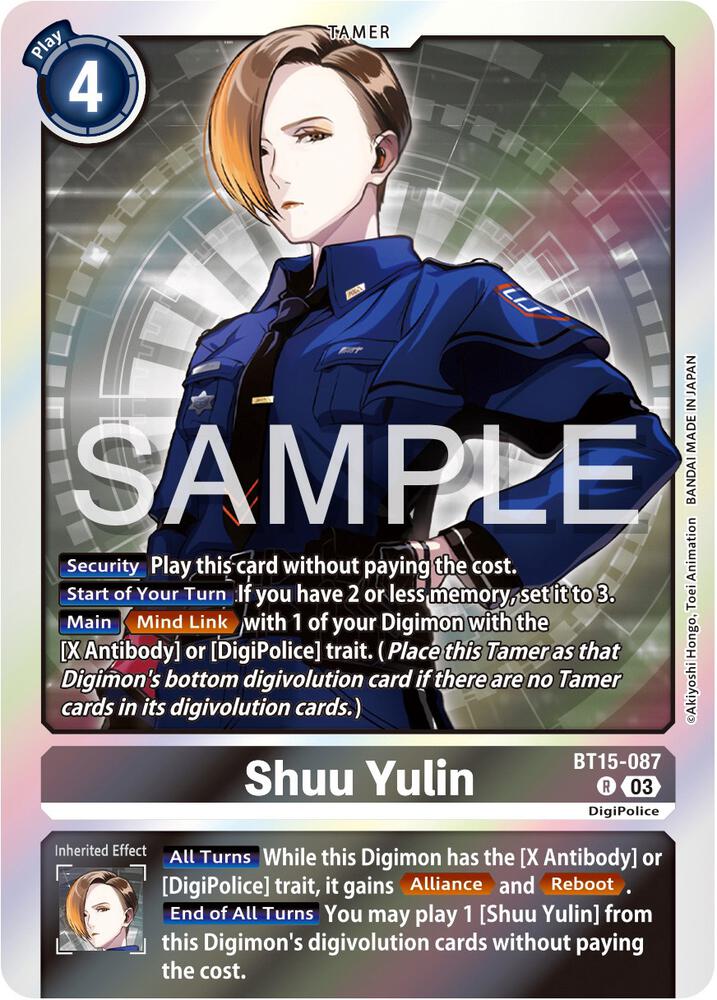 Shuu Yulin - Exceed Apocalypse (BT-15)