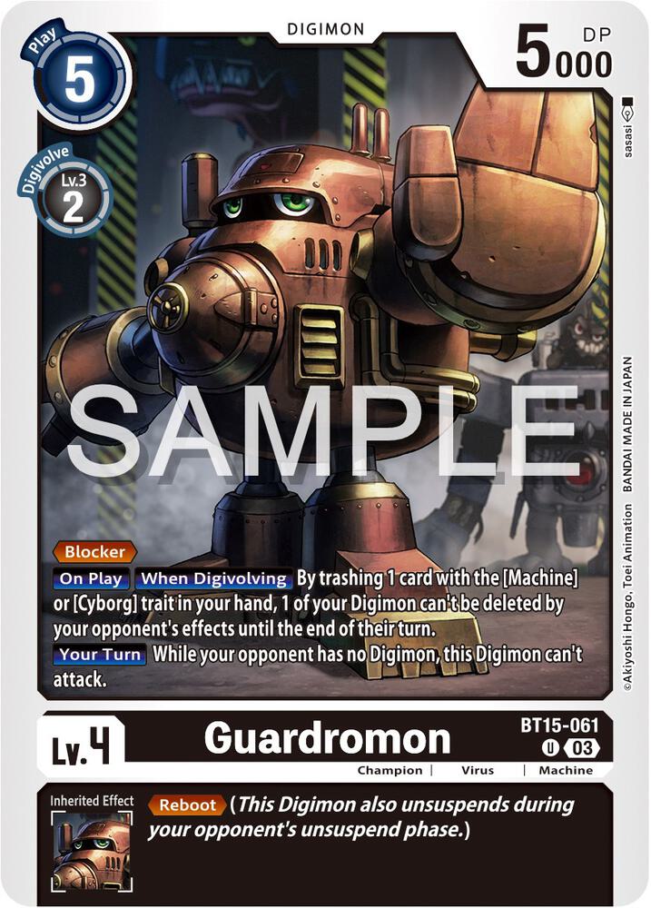 Guardromon - Exceed Apocalypse (BT-15)